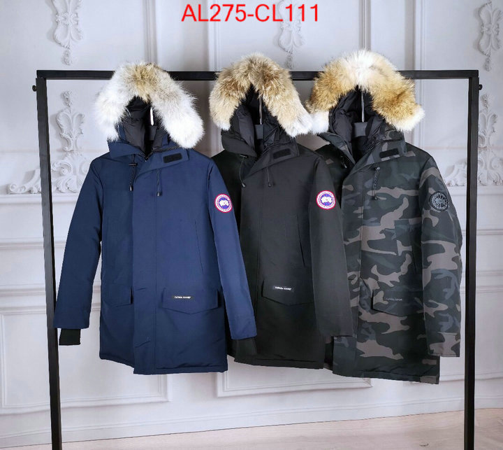 Down jacket Men-Canada Goose,designer 1:1 replica , ID: CL111,$:275USD