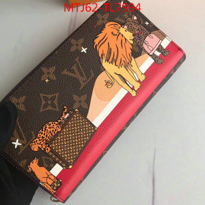 LV Bags(4A)-Wallet,ID: TL7994,$: 62USD