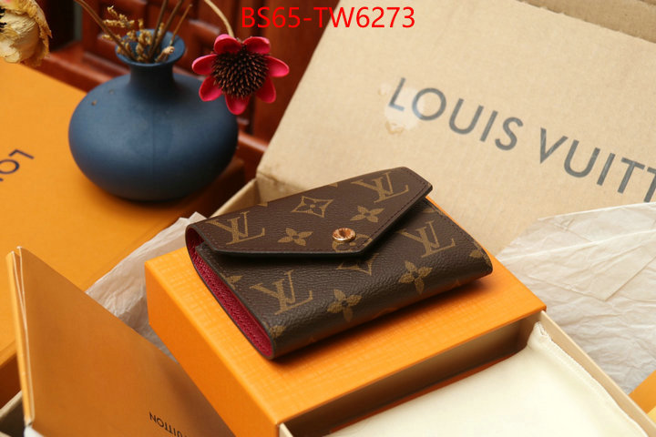 LV Bags(TOP)-Wallet,ID: TW6273,$: 65USD