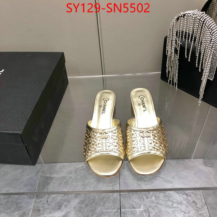 Women Shoes-Chanel,best replica , ID: SN5502,$: 129USD