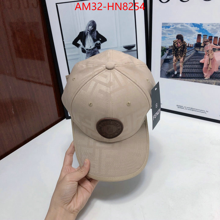 Cap (Hat)-Fendi,website to buy replica , ID: HN8254,$: 32USD