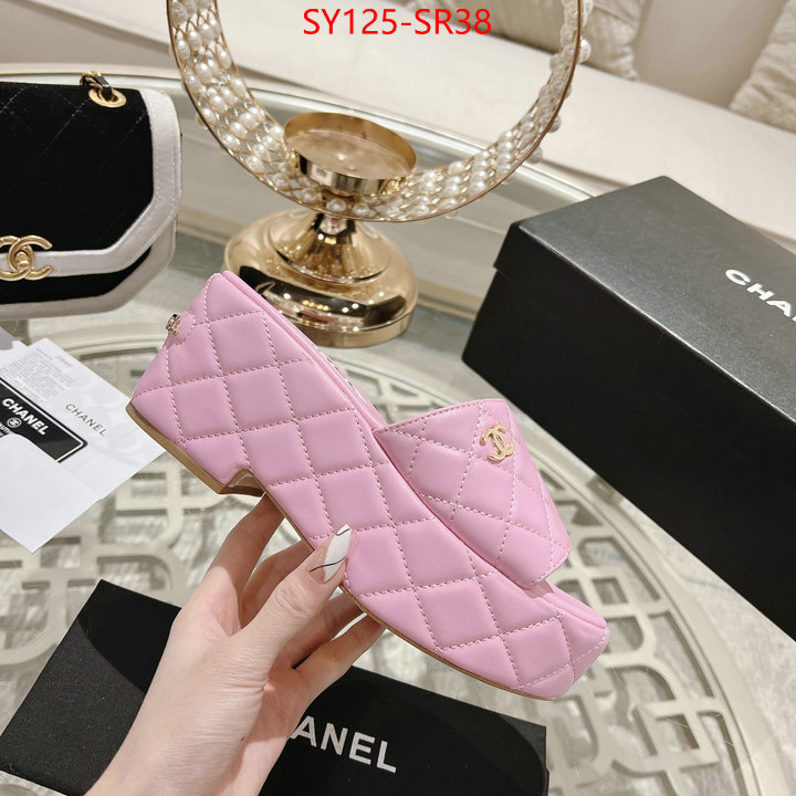 Women Shoes-Chanel,fake cheap best online , ID:SR38,$: 125USD