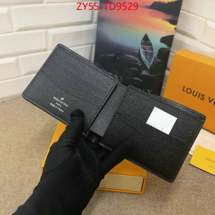 LV Bags(4A)-Wallet,luxury fashion replica designers ,ID: TD9529,$: 55USD