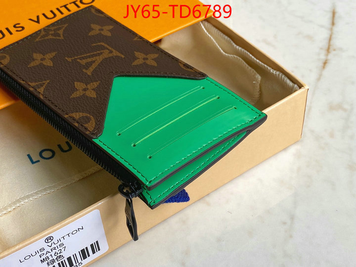 LV Bags(TOP)-Wallet,ID: TD6789,$: 65USD