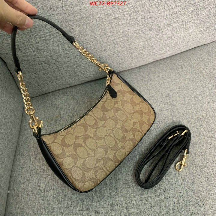 Coach Bags(4A)-Handbag-,knockoff highest quality ,ID: BP7327,$: 72USD