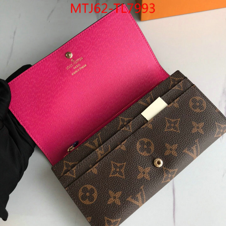 LV Bags(4A)-Wallet,ID: TL7993,$: 62USD