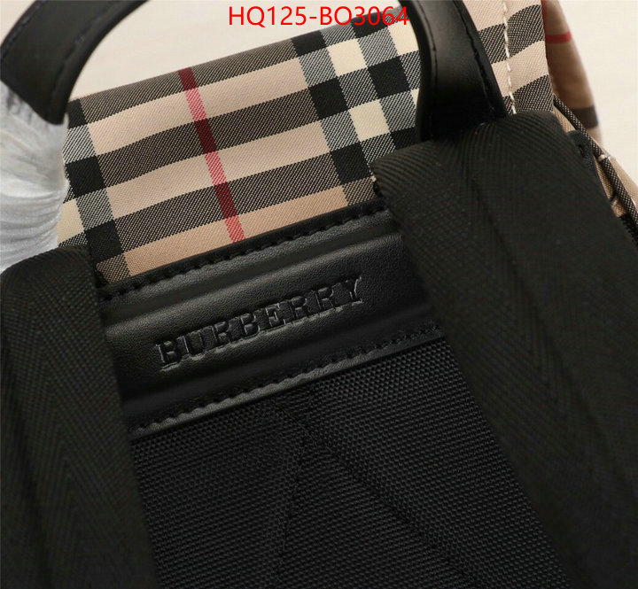 Burberry Bags(4A)-Backpack,buy 2023 replica ,ID: BO3064,$: 125USD