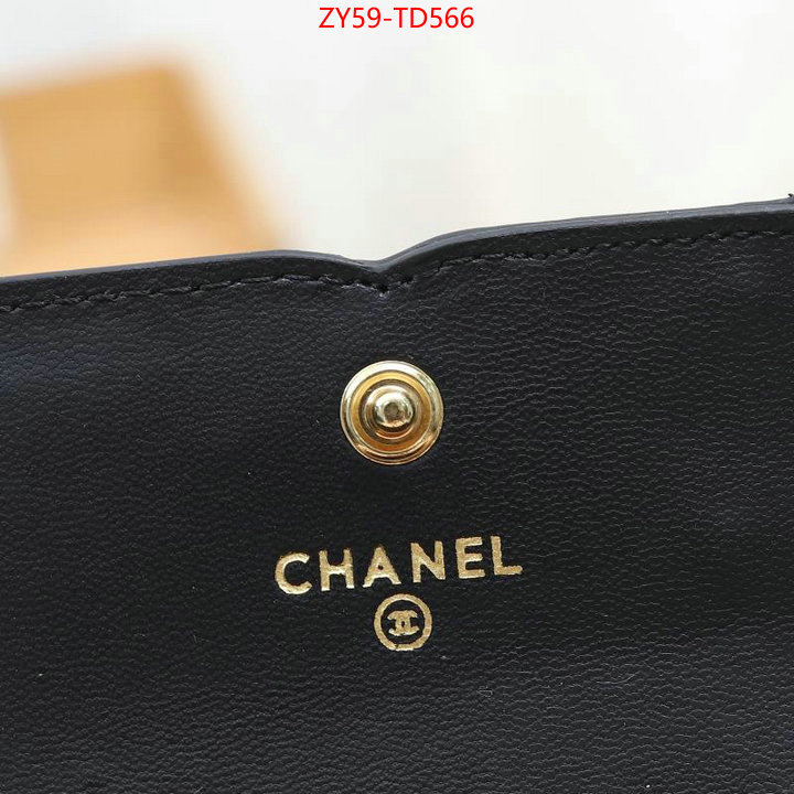 Chanel Bags(4A)-Wallet-,ID: TD566,$: 59USD