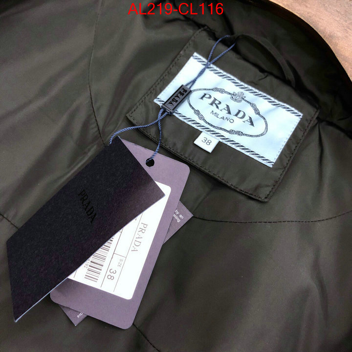 Down jacket Women-Prada,find replica , ID: CL116,$:219USD