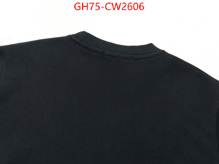 Clothing-Gucci,what are the best replica , ID: CW2606,$: 75USD