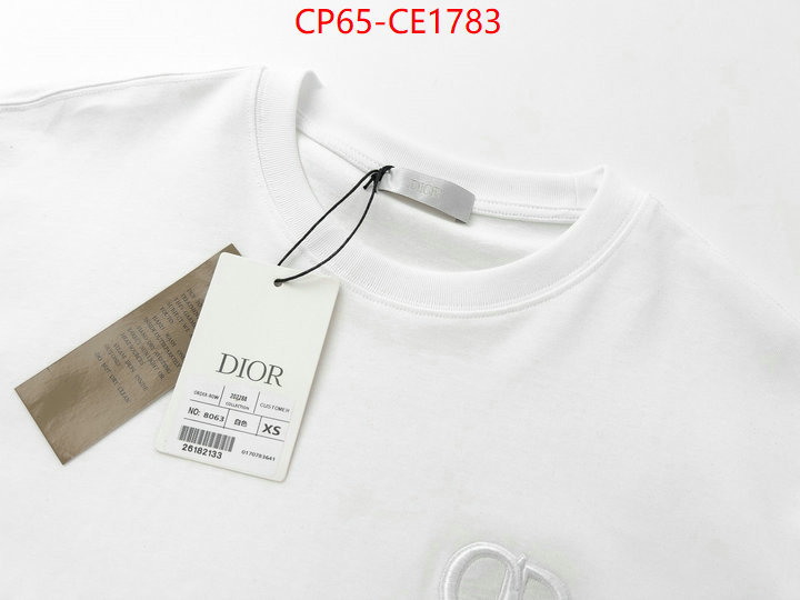 Clothing-Dior,designer replica ,ID: CE1783,$: 65USD