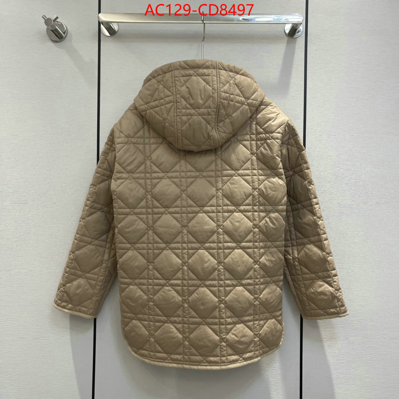 Down jacket Women-Dior,cheap , ID: CD8497,$: 129USD