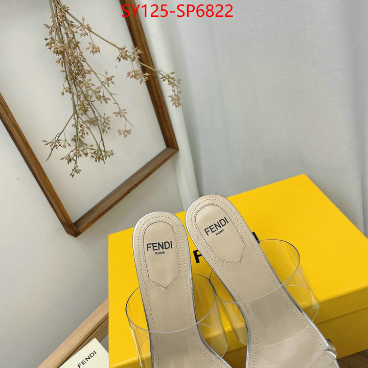 Women Shoes-Fendi,buy best quality replica , ID: SP6822,$: 125USD