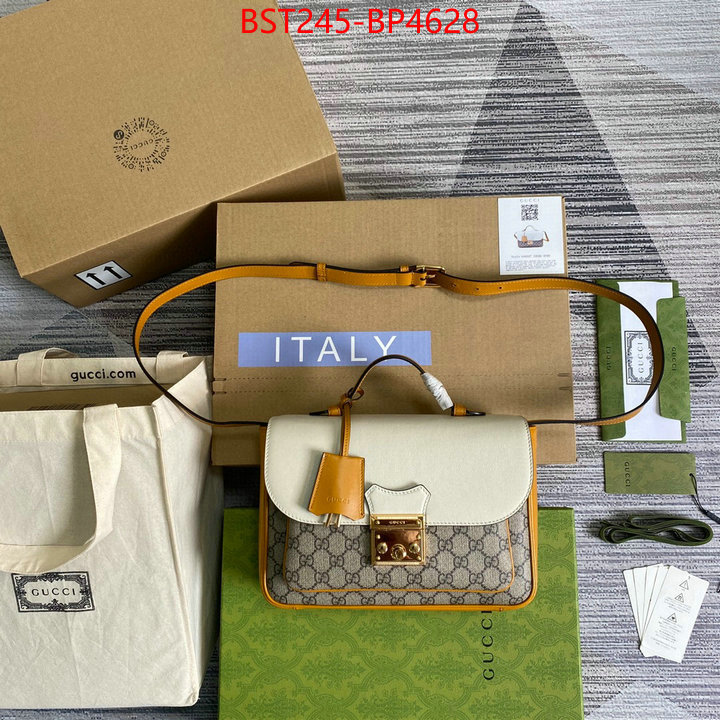 Gucci Bags(TOP)-Padlock-,top ,ID: BP4628,$: 245USD