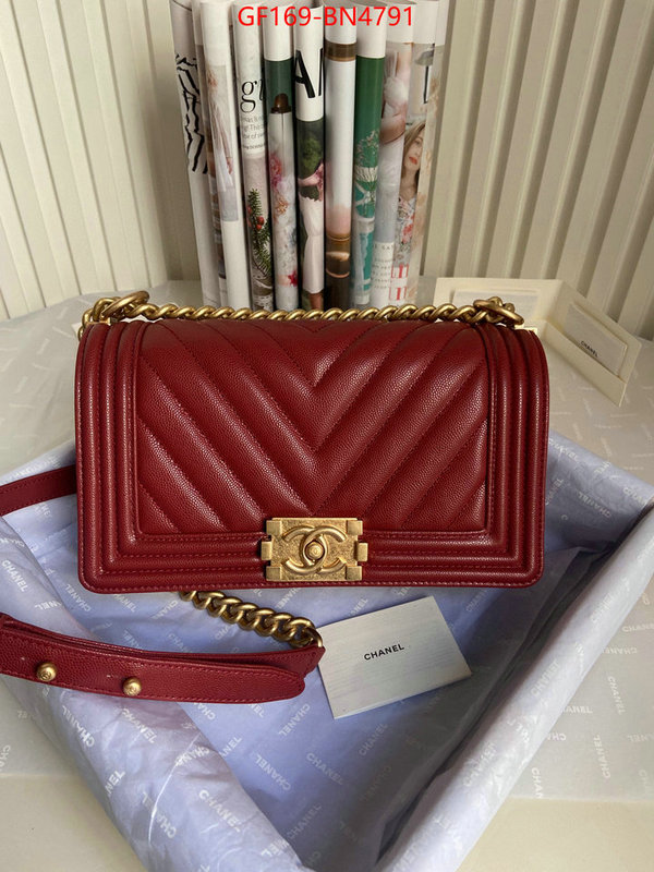 Chanel Bags(TOP)-Le Boy,ID: BN4791,$: 169USD