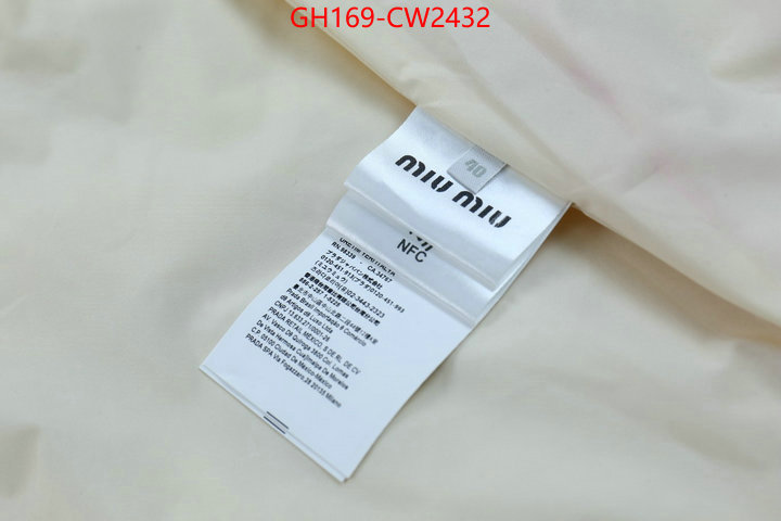 Clothing-MIU MIU,luxury fashion replica designers , ID: CW2432,$: 169USD