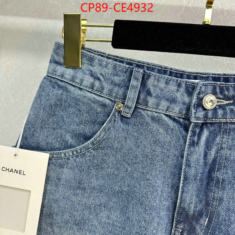 Clothing-Chanel,shop cheap high quality 1:1 replica , ID: CE4932,$: 89USD