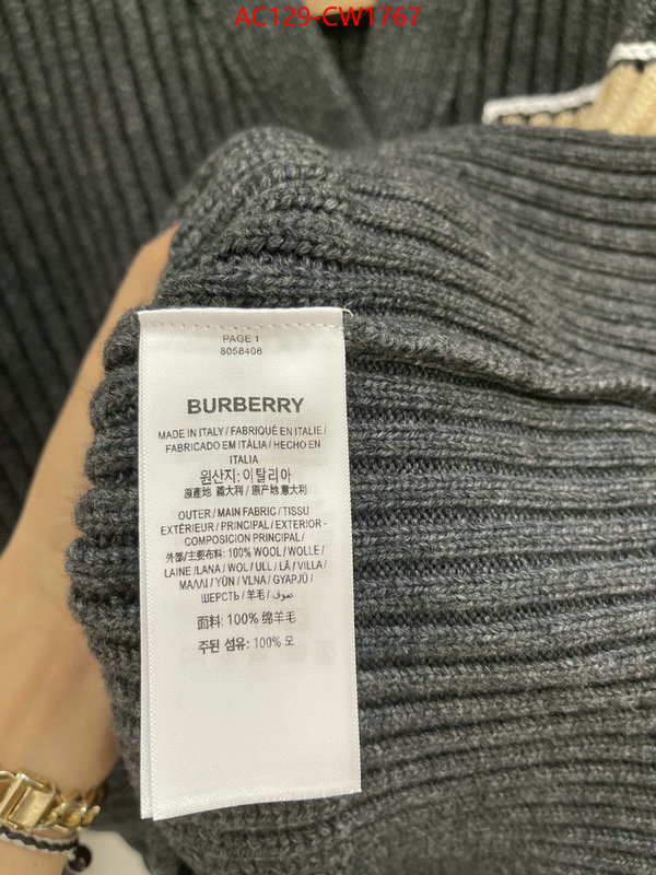 Clothing-Burberry,aaaaa replica , ID: CW1767,$: 129USD