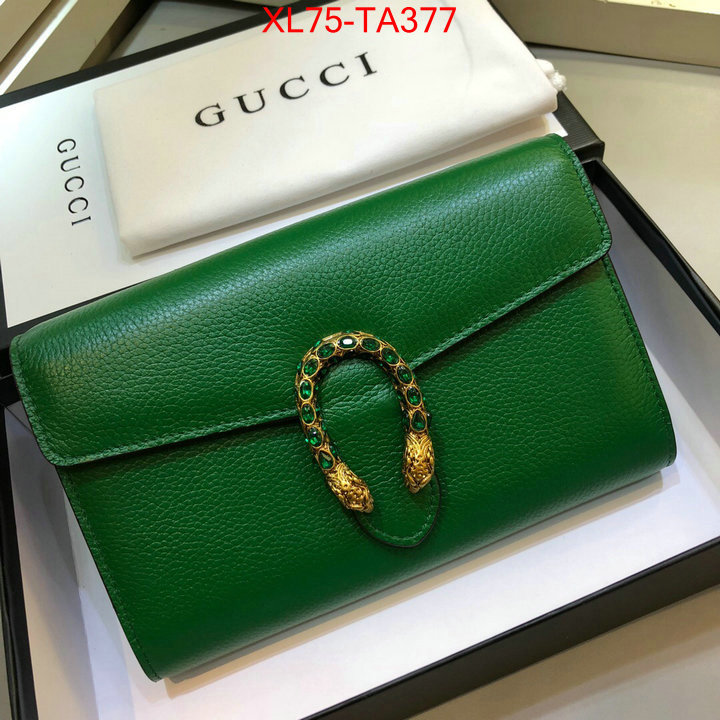 Gucci Bags(4A)-Wallet-,ID:TA377,$: 75USD