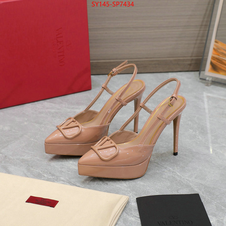 Women Shoes-Valentino,cheap replica , ID: SP7434,$: 145USD