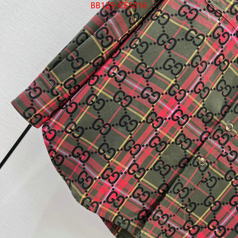 Clothing-Gucci,wholesale sale , ID: CE5016,$: 129USD