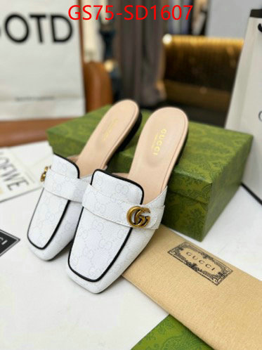 Women Shoes-Gucci,for sale cheap now , ID: SD1607,$: 75USD