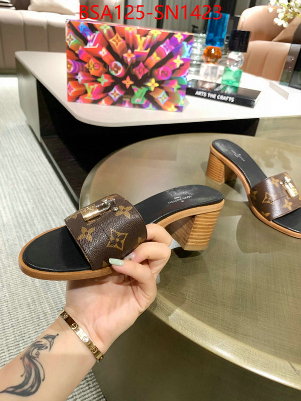 Women Shoes-LV,designer fake , ID: SN1423,$: 125USD