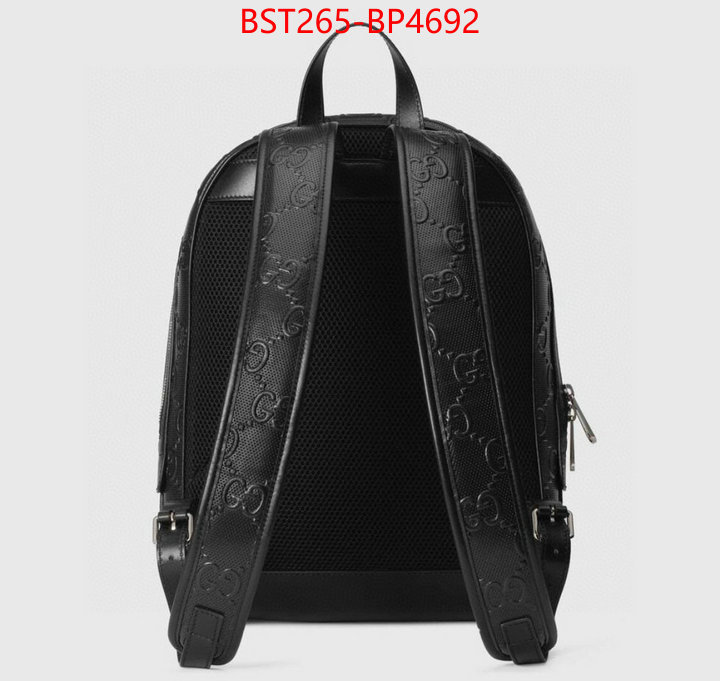 Gucci Bags(TOP)-Backpack-,best luxury replica ,ID: BP4692,$: 265USD