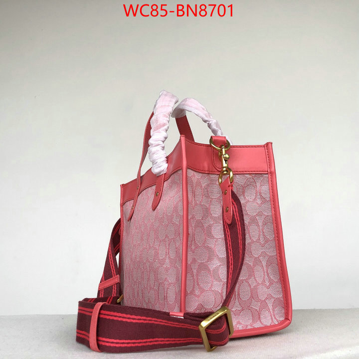 Coach Bags(4A)-Tote-,replica 2023 perfect luxury ,ID: BN8701,$: 85USD