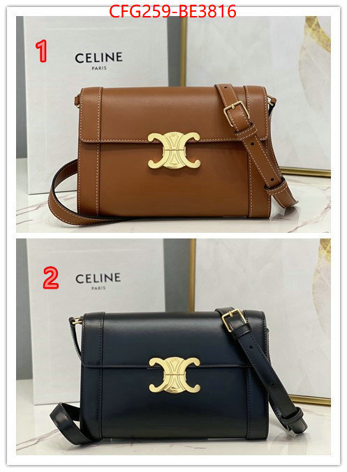 CELINE Bags(TOP)-Triomphe Series,ID: BE3816,$: 259USD