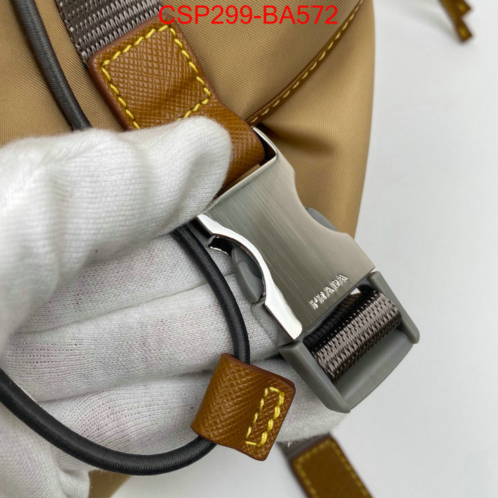 Prada Bags(4A)-Backpack-,the most popular ,ID: BA572,$: 299USD