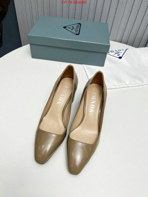 Women Shoes-Prada,the highest quality fake , ID: SE4089,$: 119USD