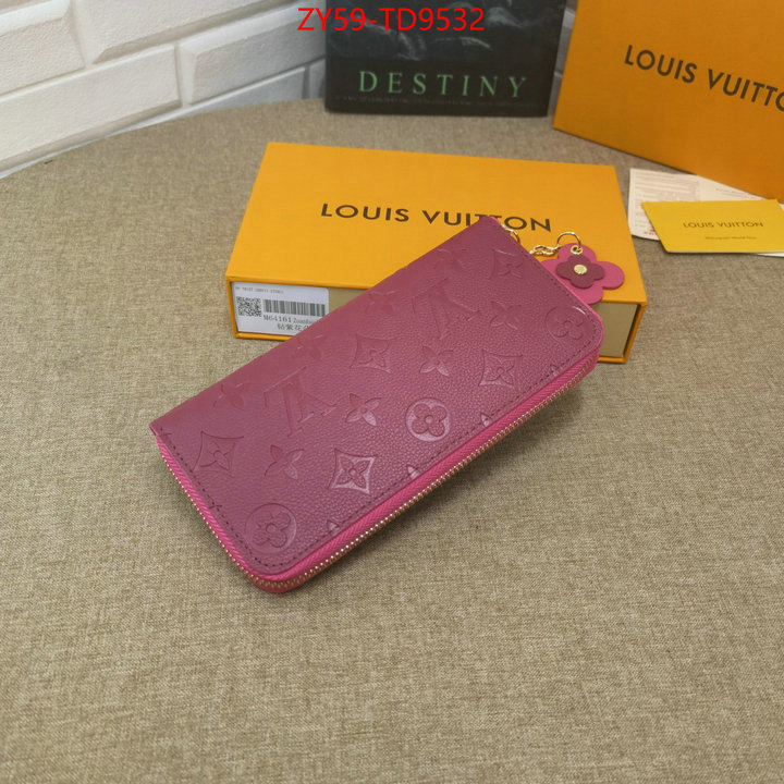 LV Bags(4A)-Wallet,top grade ,ID: TD9532,$: 59USD