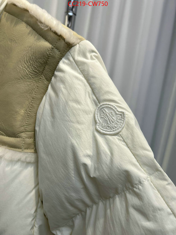 Down jacket Women-Moncler,2023 replica wholesale cheap sales online , ID: CW750,$: 219USD