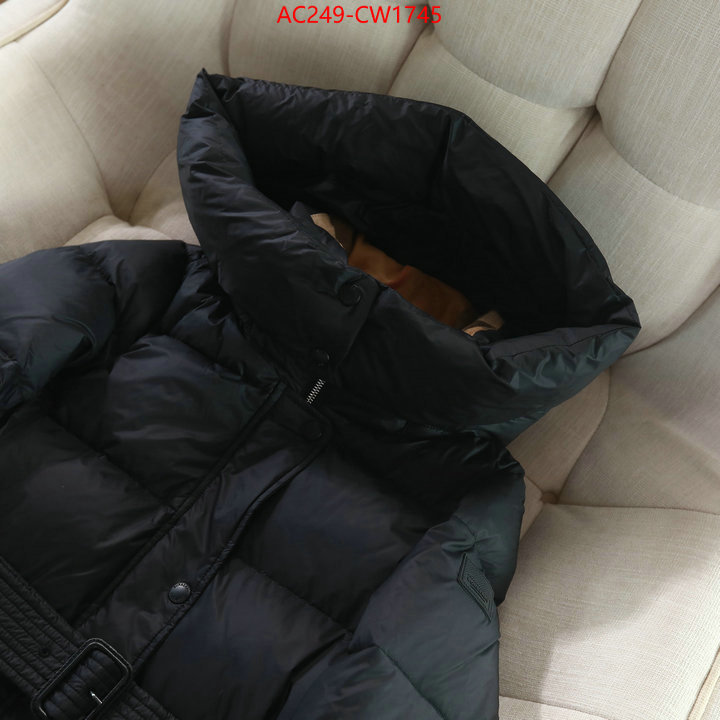 Down jacket Women-Burberry,where to buy replicas , ID: CW1745,$: 249USD