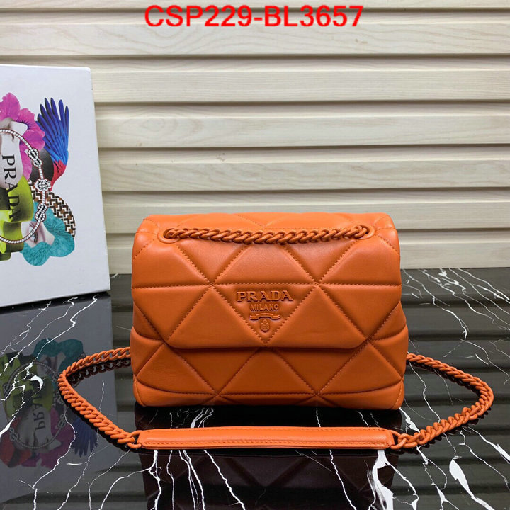 Prada Bags(TOP)-Diagonal-,ID: BL3657,$: 229USD