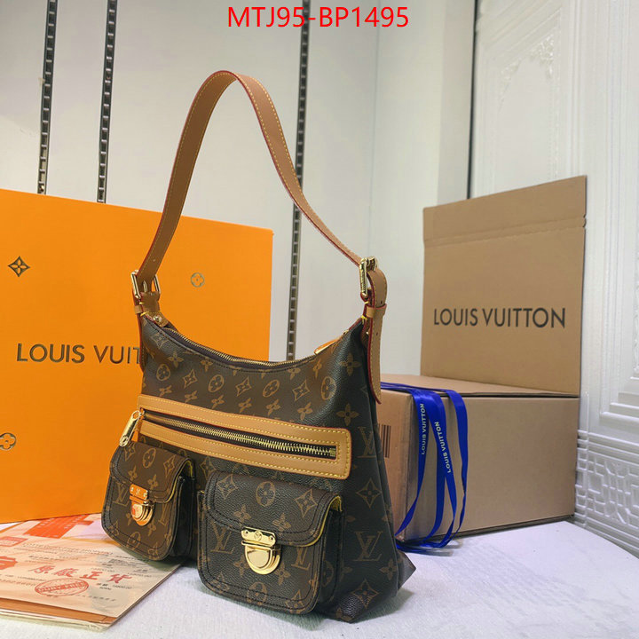 LV Bags(4A)-Handbag Collection-,ID: BP1495,$: 95USD