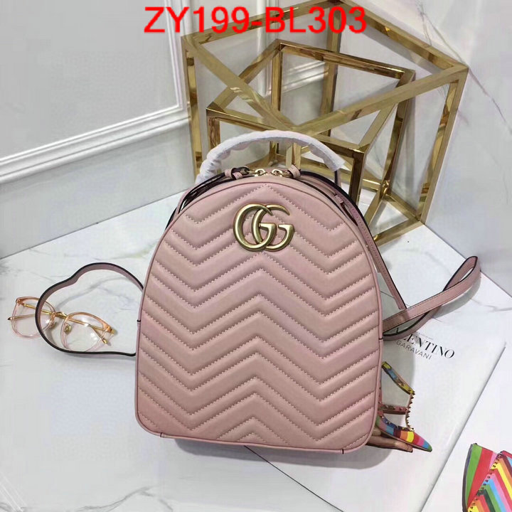 Gucci Bags(TOP)-Backpack-,what's the best place to buy replica ,ID: BL303,$:199USD
