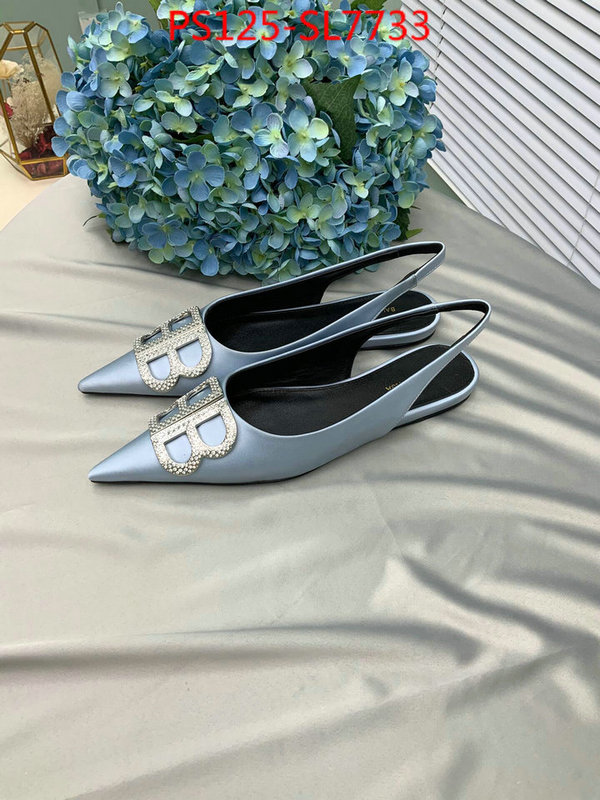 Women Shoes-Balenciaga,buy replica , ID: SL7733,$: 125USD