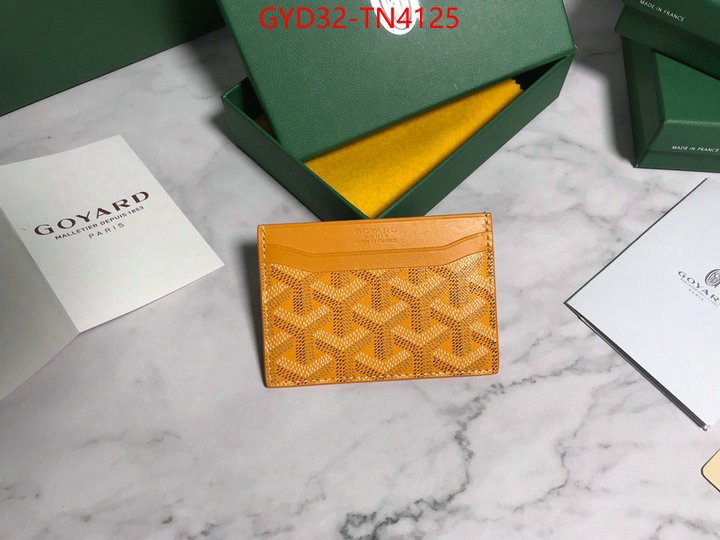 Goyard Bags(4A)-Wallet,what is a 1:1 replica ,ID: TN4125,$: 32USD