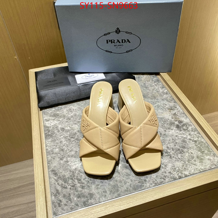 Women Shoes-Prada,best replica quality , ID: SN9663,$: 115USD