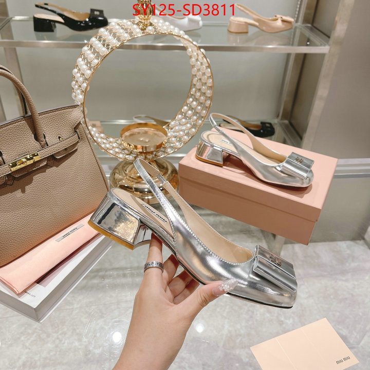 Women Shoes-Miu Miu,best wholesale replica , ID: SD3811,$: 125USD