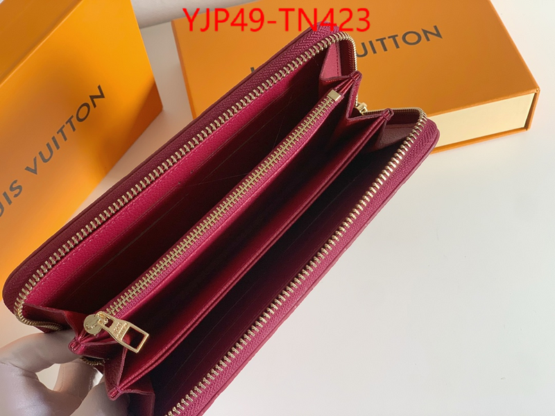 LV Bags(4A)-Wallet,ID: TN423,$: 49USD