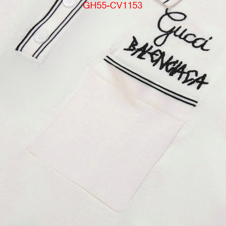 Clothing-Balenciaga,for sale online , ID: CV1153,$: 55USD