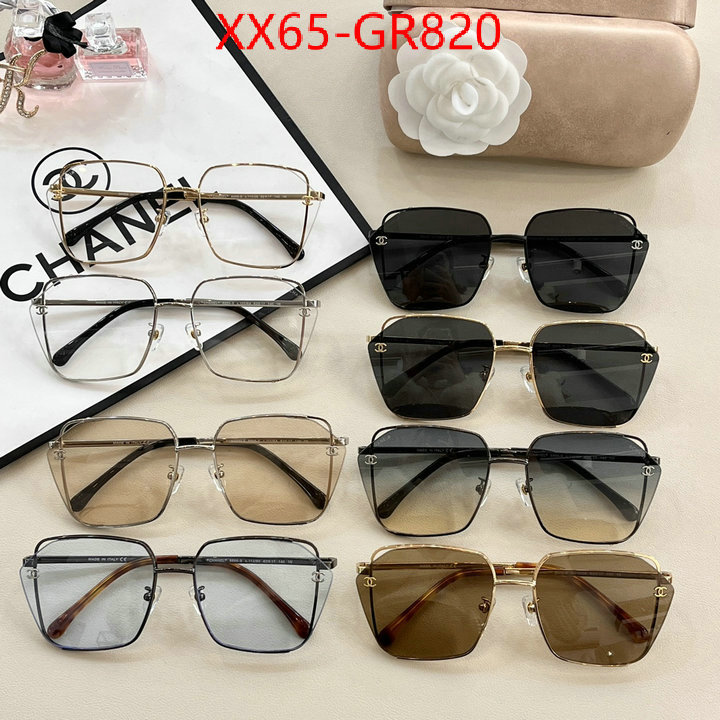 Glasses-Chanel,high end designer , ID: GR820,$: 65USD
