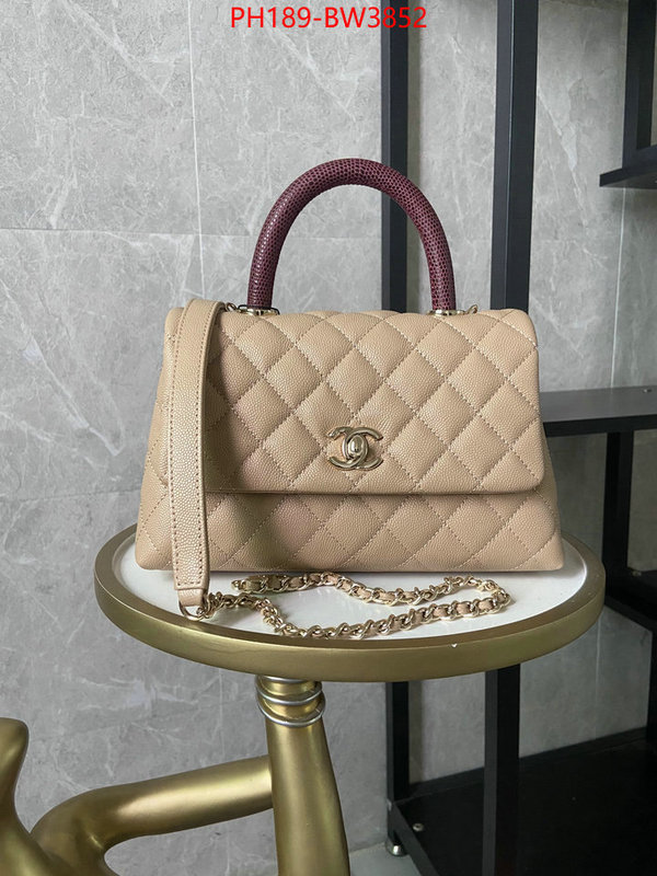 Chanel Bags(TOP)-Diagonal-,ID: BW3852,$: 189USD