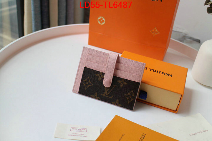 LV Bags(TOP)-Wallet,ID:TL6487,$: 55USD