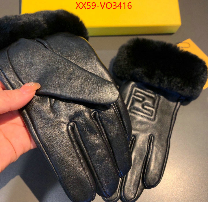 Gloves-Fendi,perfect replica , ID: VO3416,$: 59USD