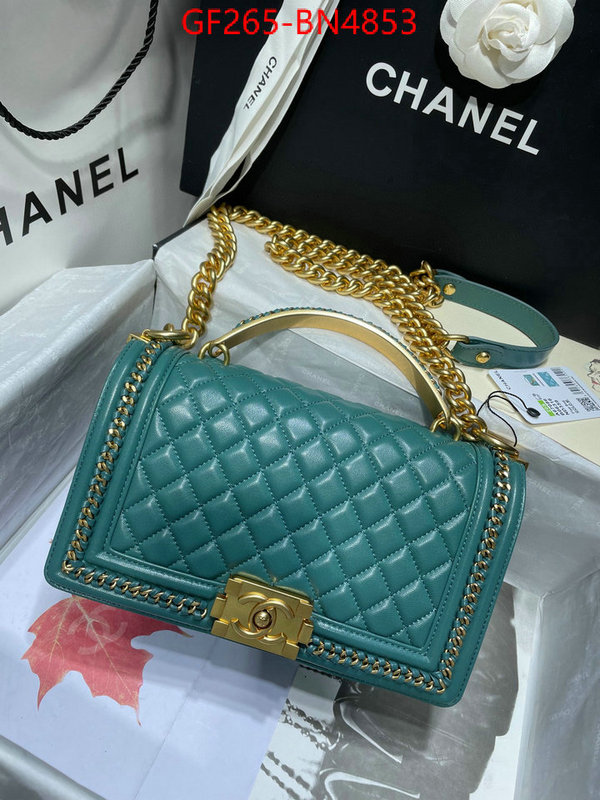 Chanel Bags(TOP)-Le Boy,ID: BN4853,$: 265USD