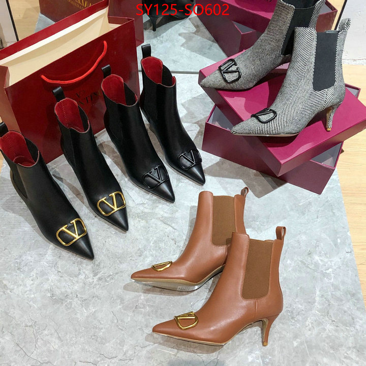 Women Shoes-Valentino,best site for replica , ID: SO602,$: 125USD